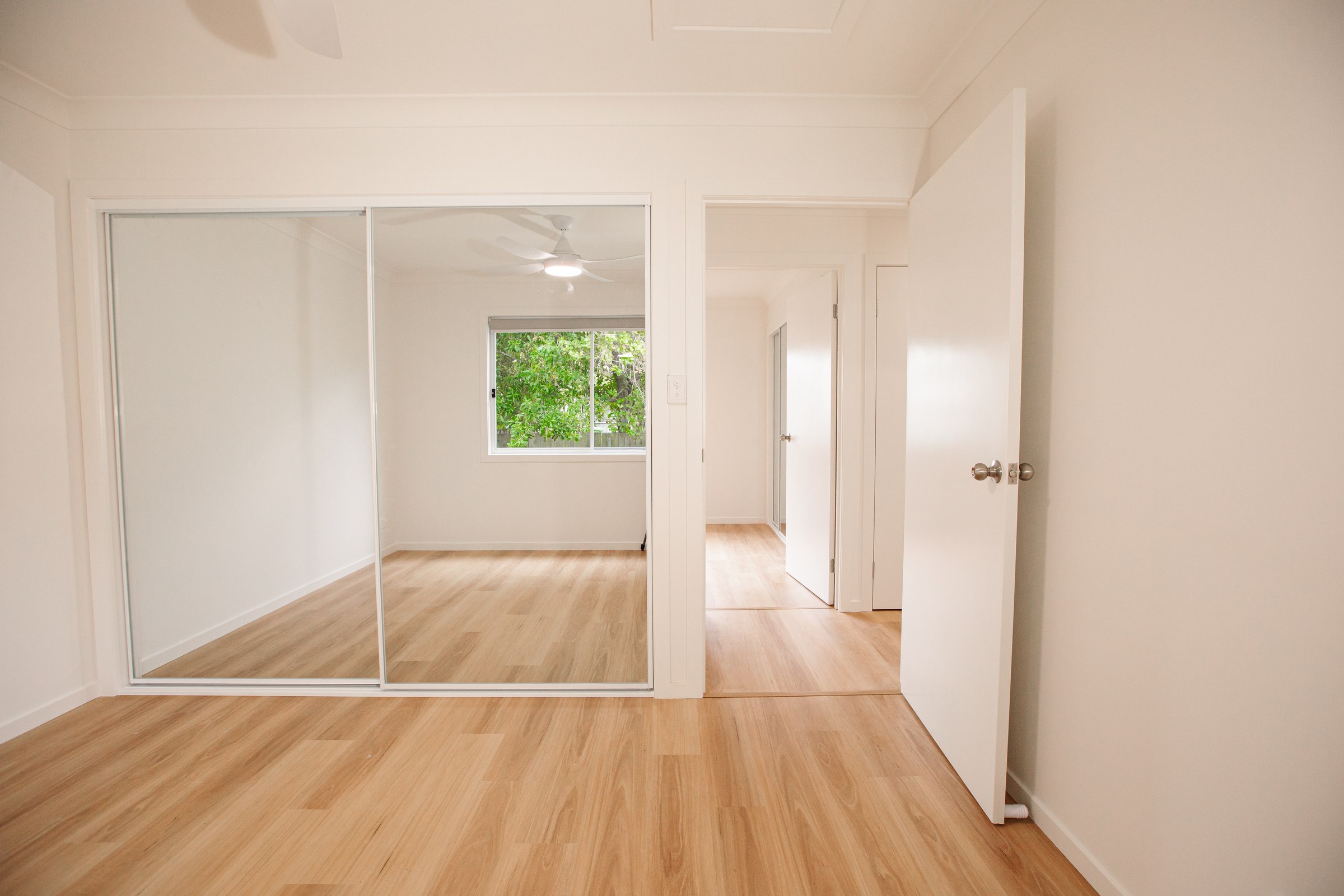 Granny flat bedroom